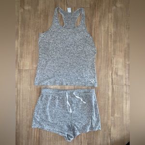 Calvin Klein grey sleeps-wear pajama set